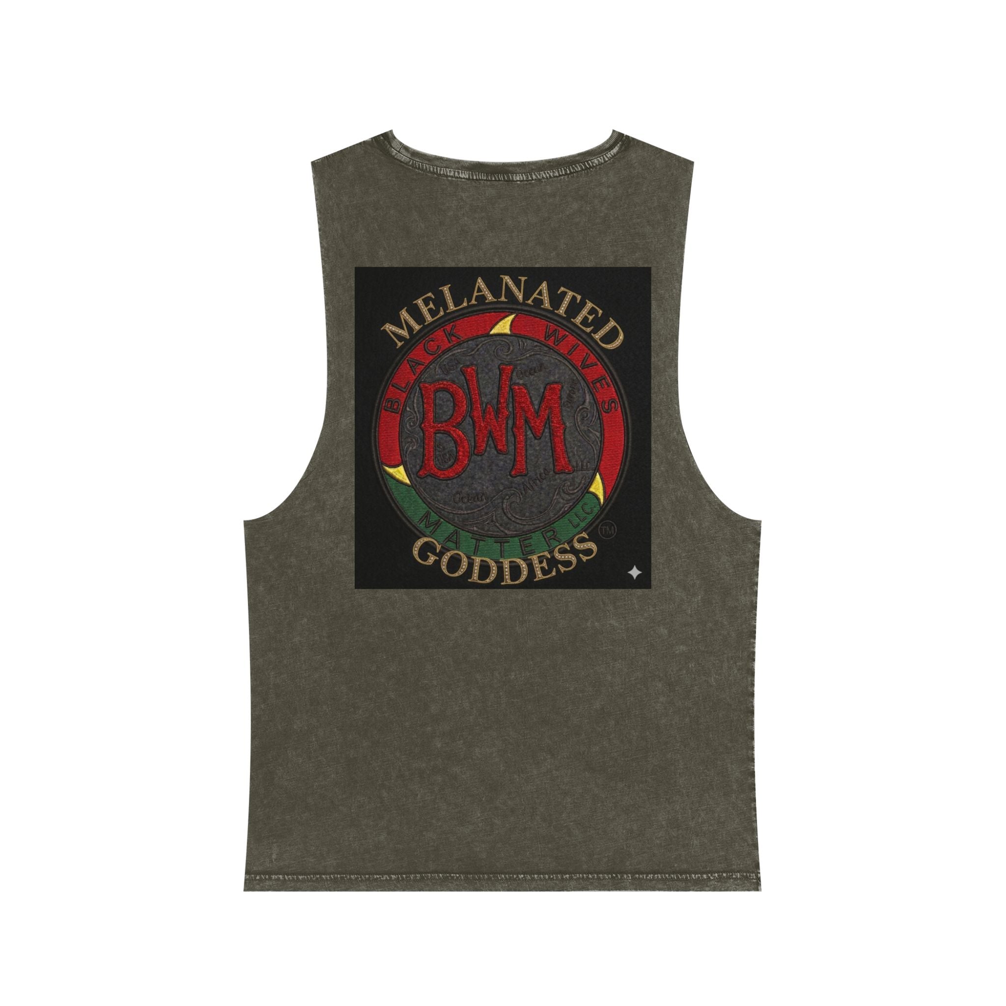 Unisex Stonewash Tank Top