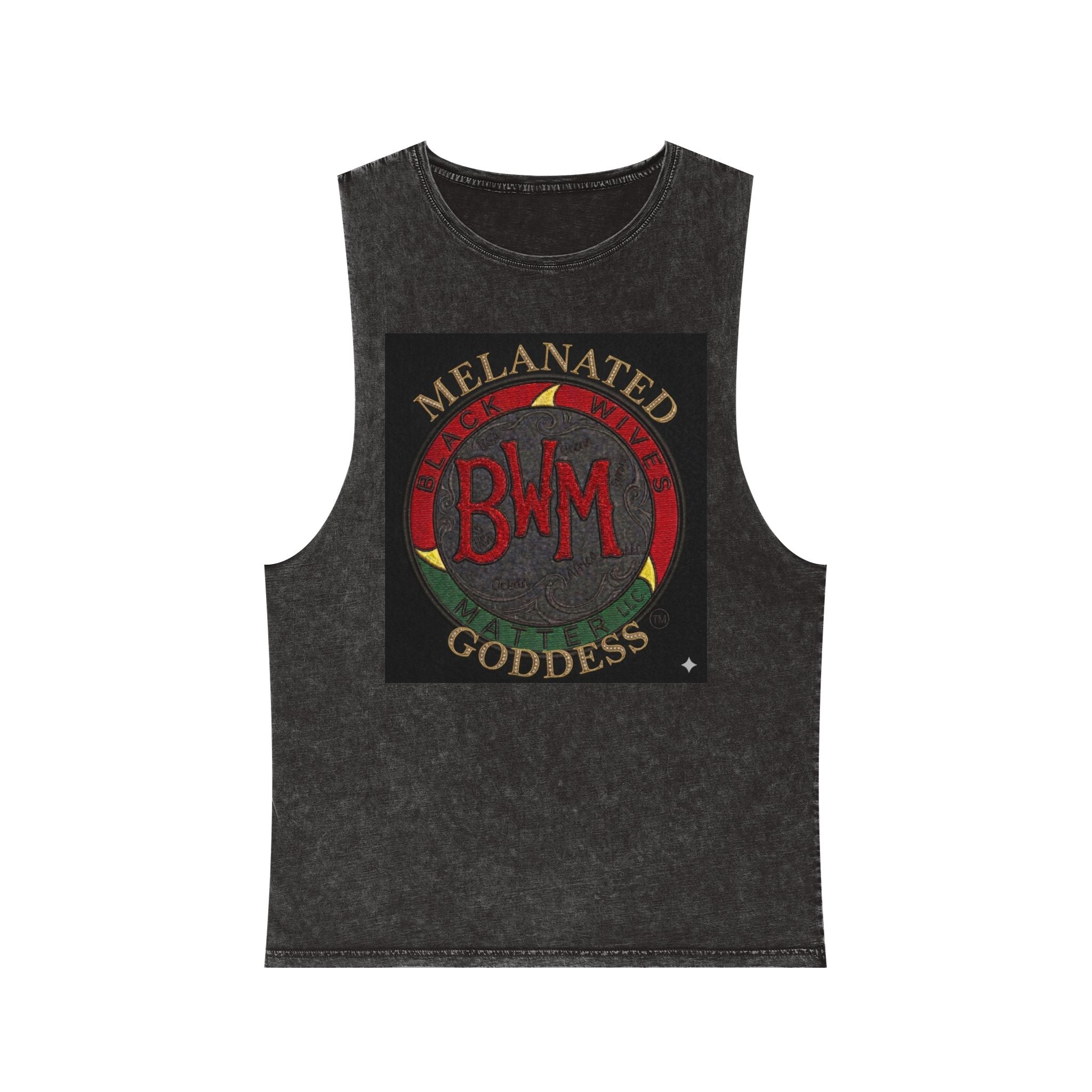 Unisex Stonewash Tank Top