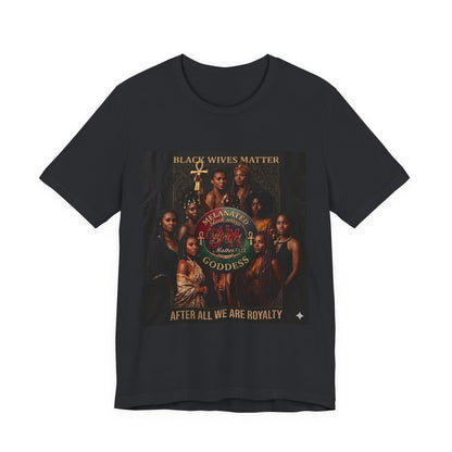 BWM Melanated Goddess Premium Tee — Black Wives Matter