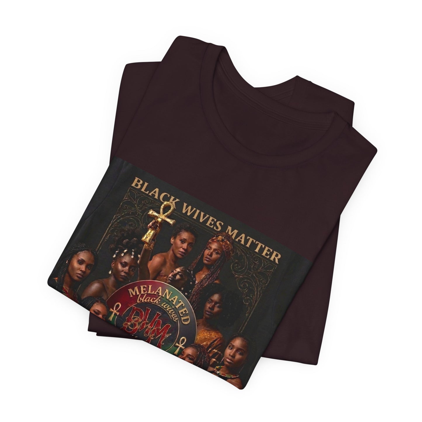 BWM Melanated Goddess Premium Tee — Black Wives Matter