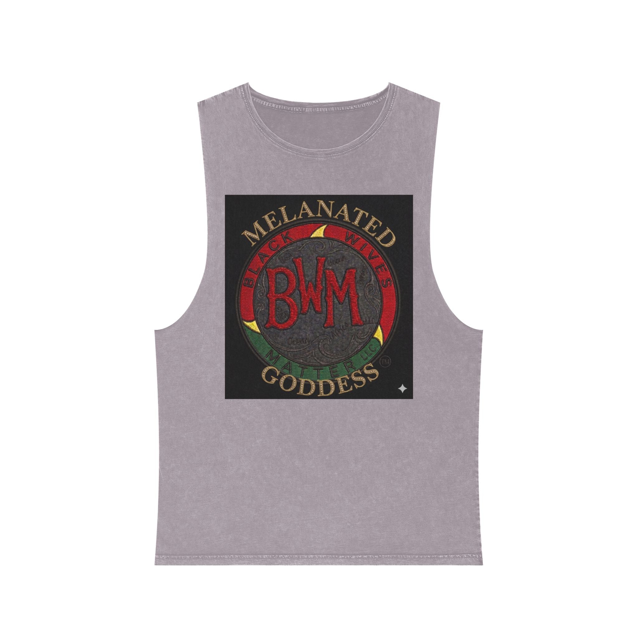 Unisex Stonewash Tank Top
