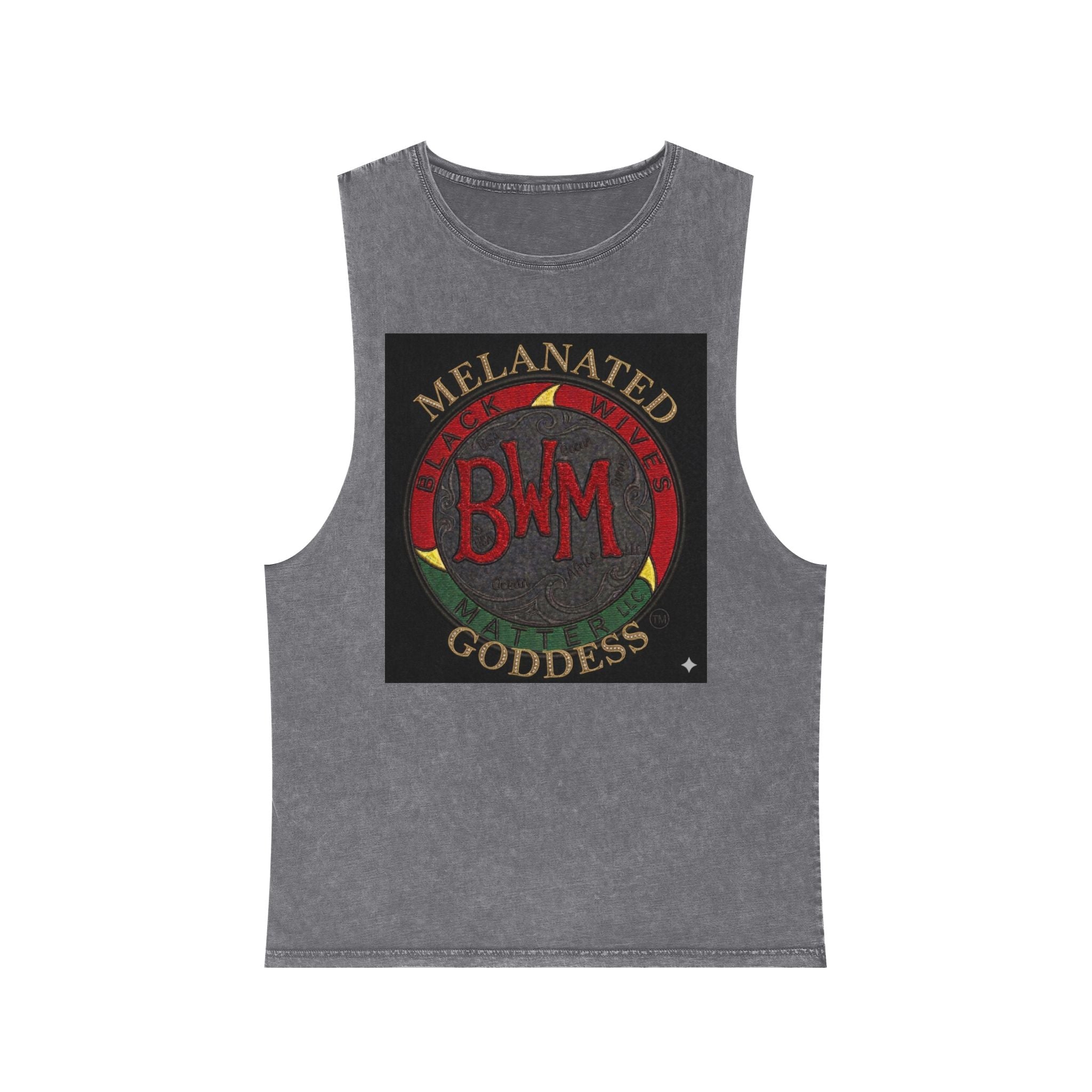 Unisex Stonewash Tank Top