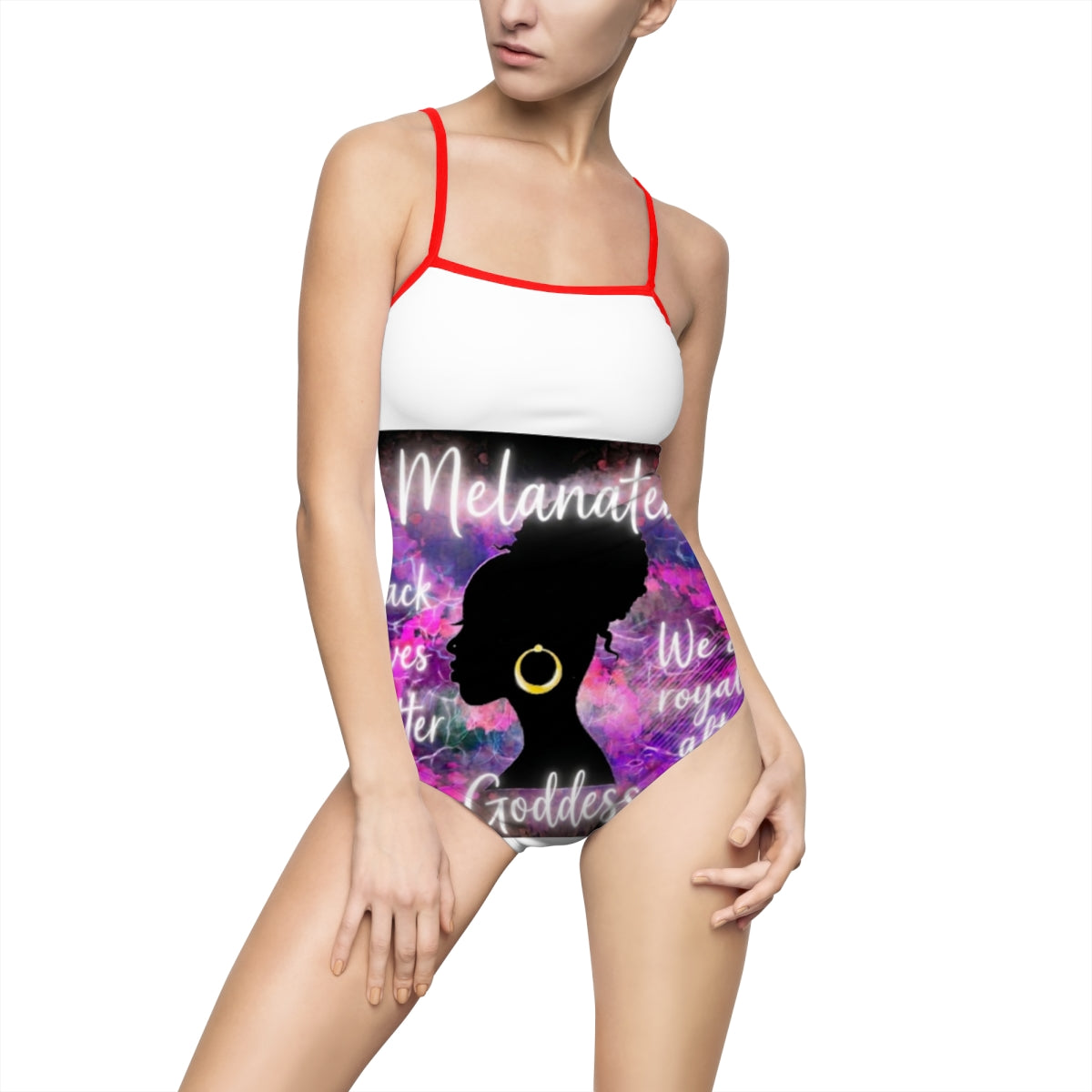 BWM One-Piece Swimsuit - Rose