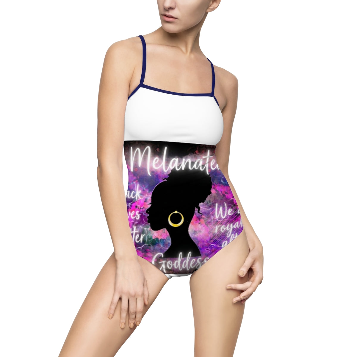 BWM One-Piece Swimsuit - Rose